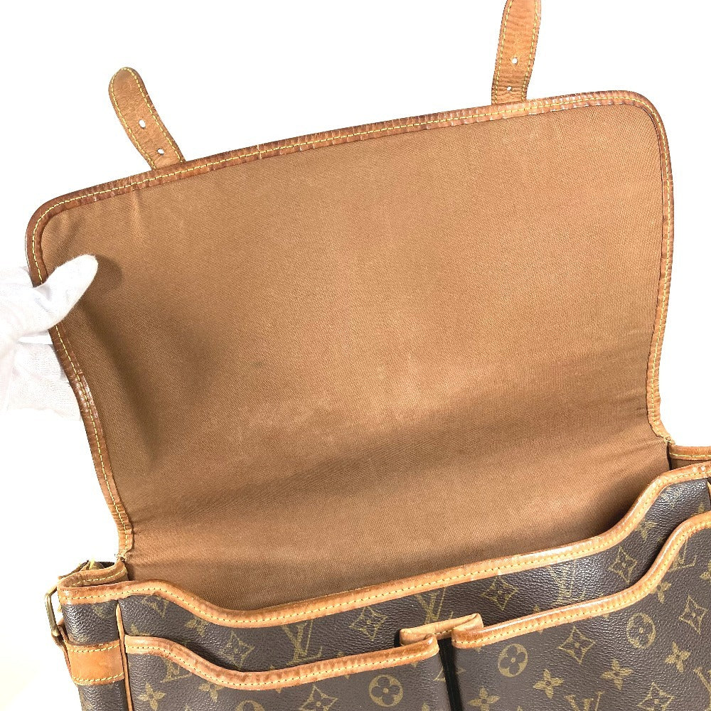 LOUIS VUITTON M42249 Monogram GibeciereGM Gibeciere GM Flap Crossbody Bag Messenger Bag Shoulder Bag MonogramCanvas Brown Used