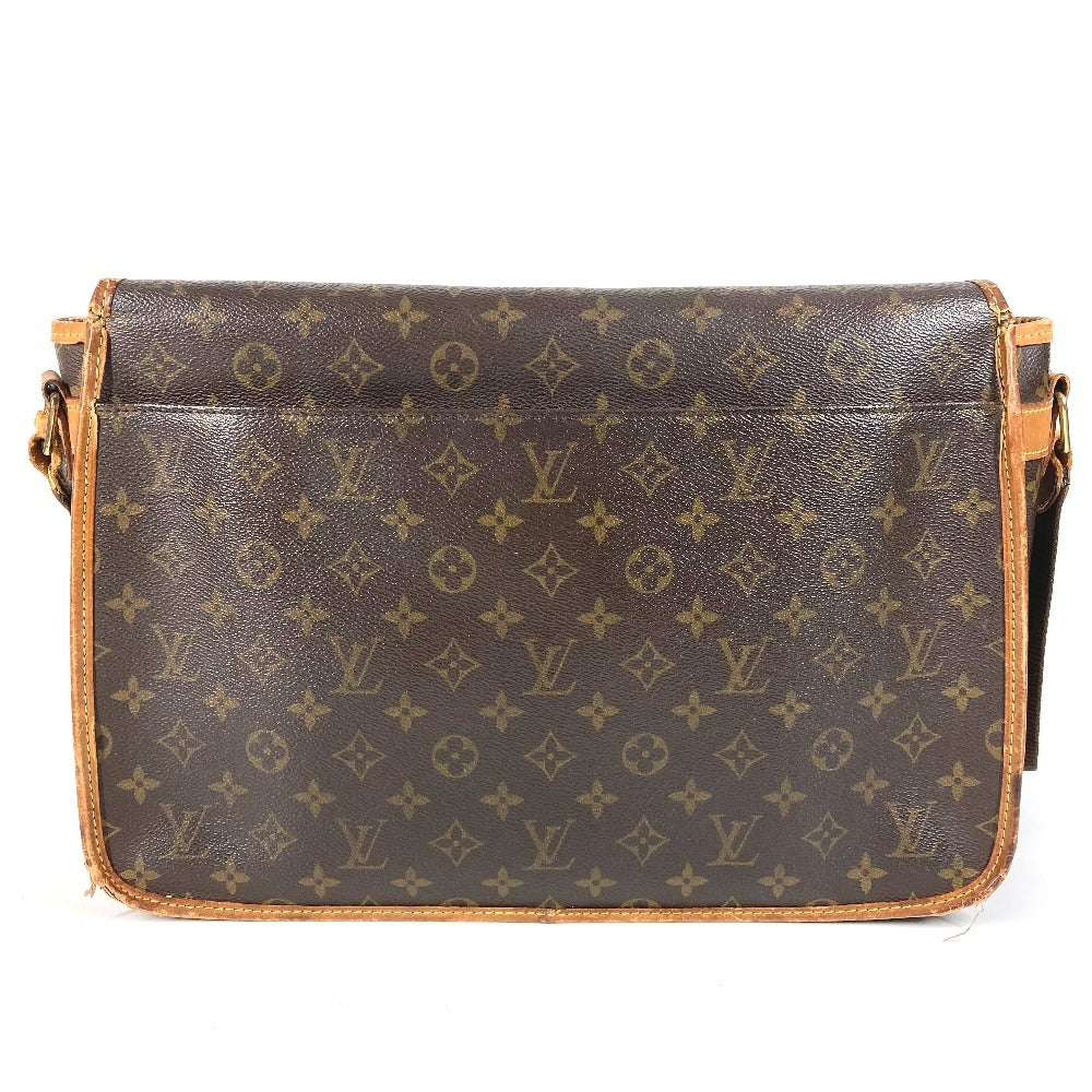 LOUIS VUITTON M42249 Monogram GibeciereGM Gibeciere GM Flap Crossbody Bag Messenger Bag Shoulder Bag MonogramCanvas Brown Used