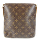LOUIS VUITTON M51387 Monogram MusetteSalsa Musette Salsa Pochette Crossbody Bag Shoulder Bag MonogramCanvas Brown Used