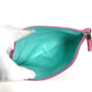 TIFFANY&Co. reversible logo Tote Bag with pouch Hand Bag suede / Leather pink Used
