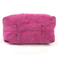 TIFFANY&Co. reversible logo Tote Bag with pouch Hand Bag suede / Leather pink Used