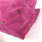TIFFANY&Co. reversible logo Tote Bag with pouch Hand Bag suede / Leather pink Used