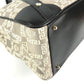 VERSACE Logo Medusa Shoulder Bag Tote Bag Shoulder Bag Leather/Canvas Beige/Brown Used