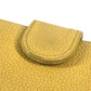 CHANEL Big Logo CC CC Mark long wallet bifold Long Wallet Caviar Leather yellow Used