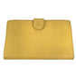 CHANEL Big Logo CC CC Mark long wallet bifold Long Wallet Caviar Leather yellow Used