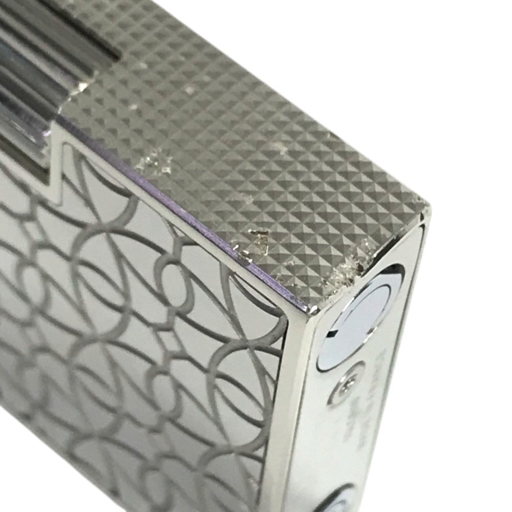 S.T.Dupont Line 2 Small Arabesque Smoking accessories, cigarette smoke Lighter Silver Used