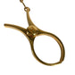 HERMES Fillu Glove Holder Charm Bag Charm Gloves Glove holder Metal Gold Used