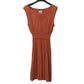 CHANEL P40715 CC Logo CC Mark Mesh apparel Dress cotton Orange Used