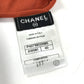CHANEL P40715 CC Logo CC Mark Mesh apparel Dress cotton Orange Used