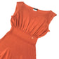 CHANEL P40715 CC Logo CC Mark Mesh apparel Dress cotton Orange Used