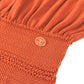 CHANEL P40715 CC Logo CC Mark Mesh apparel Dress cotton Orange Used