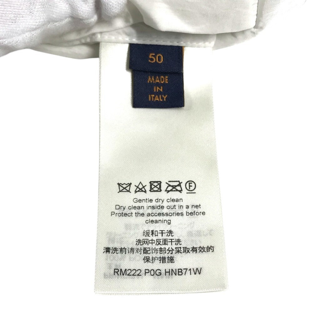 LOUIS VUITTON 不明 Patchwork Logo Lightweight Windbreaker Long-sleeved jacket, apparel Nylon jacket Nylon Multicolore Used