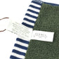 HERMES Vis Versa guest towels Sports towel, face towel towel cotton blue Used