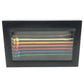 FENDI 640L Changeable Belt - 7 Colors - Chameleon Replacement watch strap only Wristwatch Leather Multicolore Used