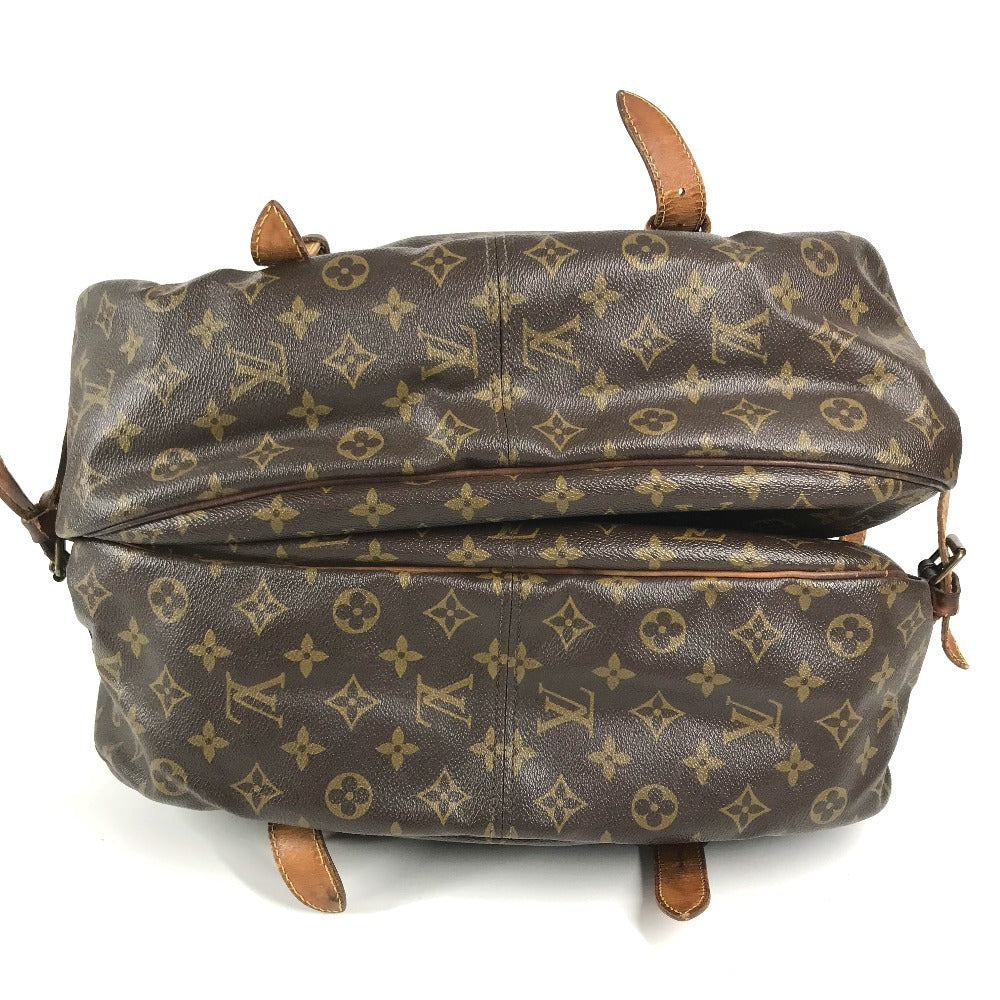 LOUIS VUITTON M42252 Monogram Saumur43 Saumur 43 Crossbody flap bag Shoulder Bag MonogramCanvas Brown Used