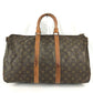 LOUIS VUITTON M41418 Monogram Old Model Outie KeepallBandouliere45 KeepallBandouliere 45 Bags Travel Bags Travel Bags Duffle Bag MonogramCanvas Brown Used