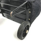 FENDI vintage Zucca Logo Suitcase Trunk 2-wheel travel bag Carry Bag Canvas Black Used