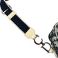 Dior Logo Trotter No. 1 Crossbody bag Pochette Shoulder Bag PVC / Patent Leather blue/White Used