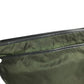 PRADA triangle logo triangle logo plate Crossbody bag Shoulder Bag Nylon / Leather khaki/Black Used