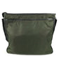 PRADA triangle logo triangle logo plate Crossbody bag Shoulder Bag Nylon / Leather khaki/Black Used
