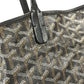 GOYARD Saint Louis PM (with pouch) Tote Bag shoulder bag Shoulder Bag PVC/Leather Black Used