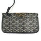 GOYARD Saint Louis PM (with pouch) Tote Bag shoulder bag Shoulder Bag PVC/Leather Black Used