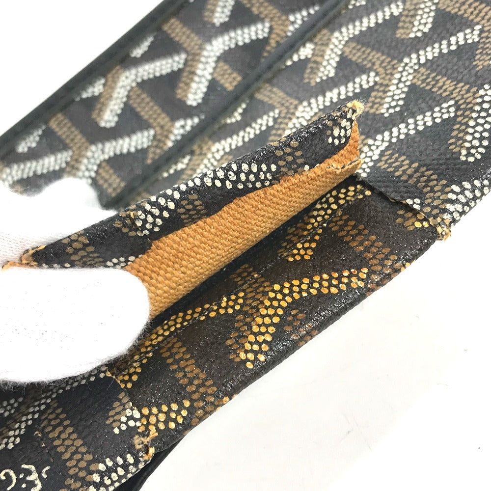 GOYARD Saint Louis PM (with pouch) Tote Bag shoulder bag Shoulder Bag PVC/Leather Black Used