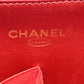 CHANEL CC Coco Mark Vanity Bag, Handbag, Shoulder Bag, Caviar Skin, Red, Women's