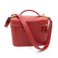 CHANEL CC Coco Mark Vanity Bag, Handbag, Shoulder Bag, Caviar Skin, Red, Women's