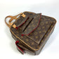 LOUIS VUITTON M51161 モノグラム エクサントリシテ カバン トートバッグ ハンドバッグ モノグラムキャンバス レディース ブラウン