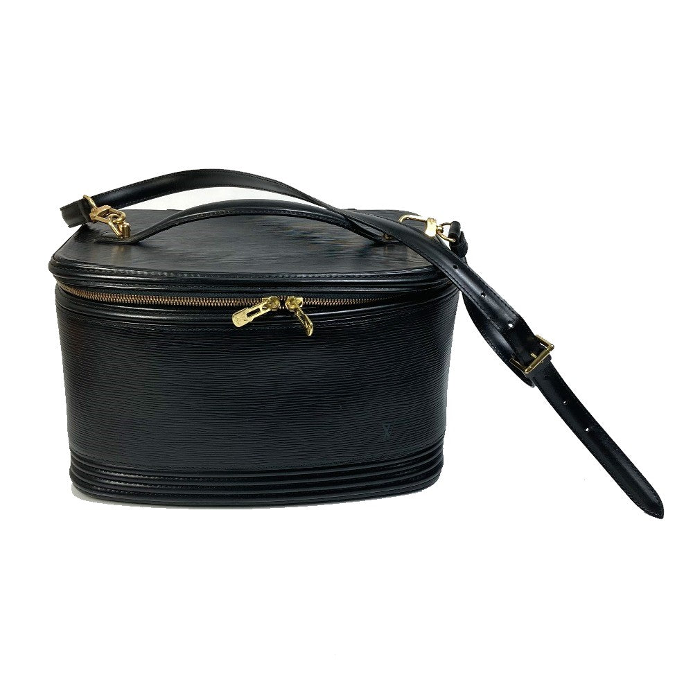 LOUIS VUITTON M48012 エピ ニース カバン 2WAY バニティバッグ ショルダーバッグ エピレザー レディース ブラック