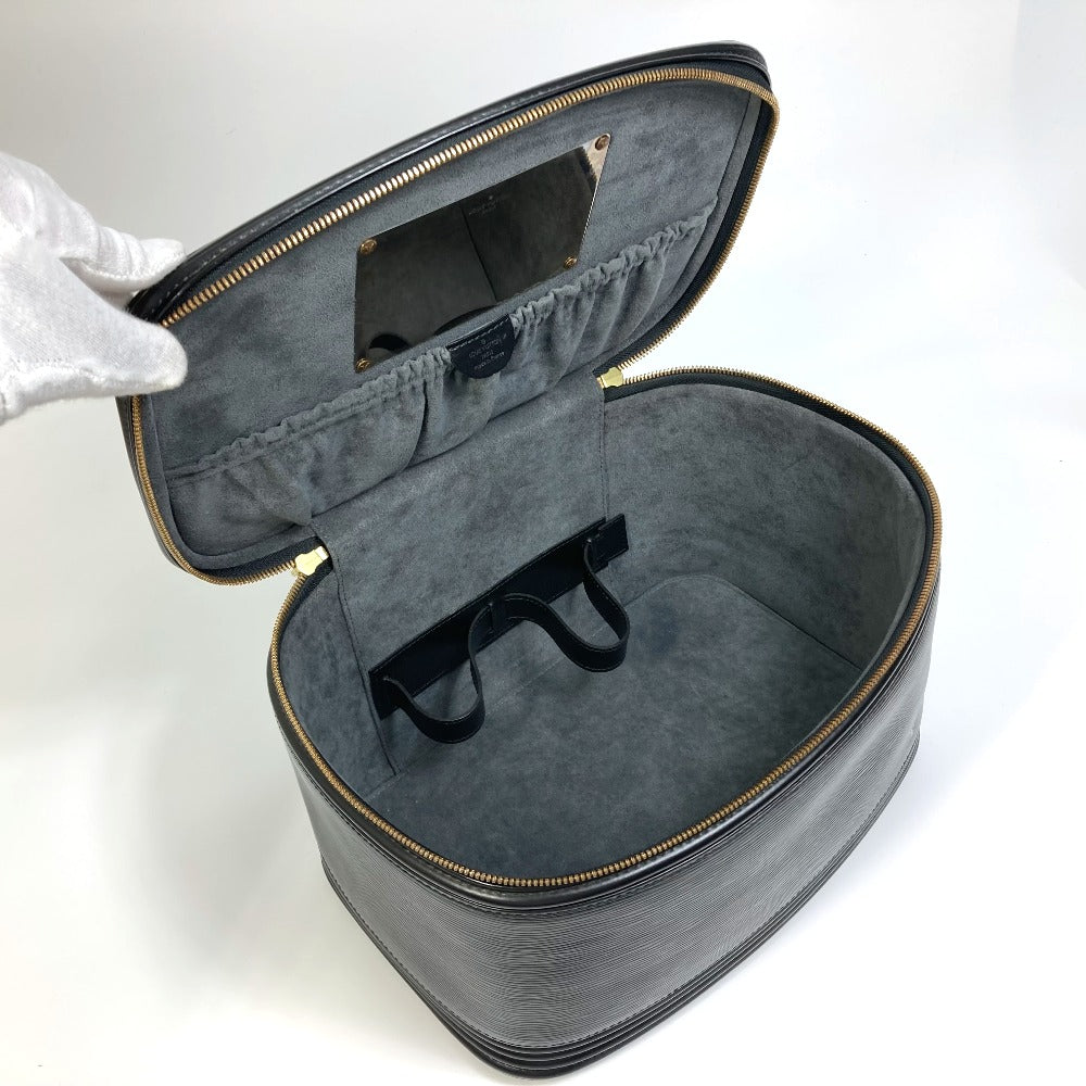 LOUIS VUITTON M48012 エピ ニース カバン 2WAY バニティバッグ ショルダーバッグ エピレザー レディース ブラック
