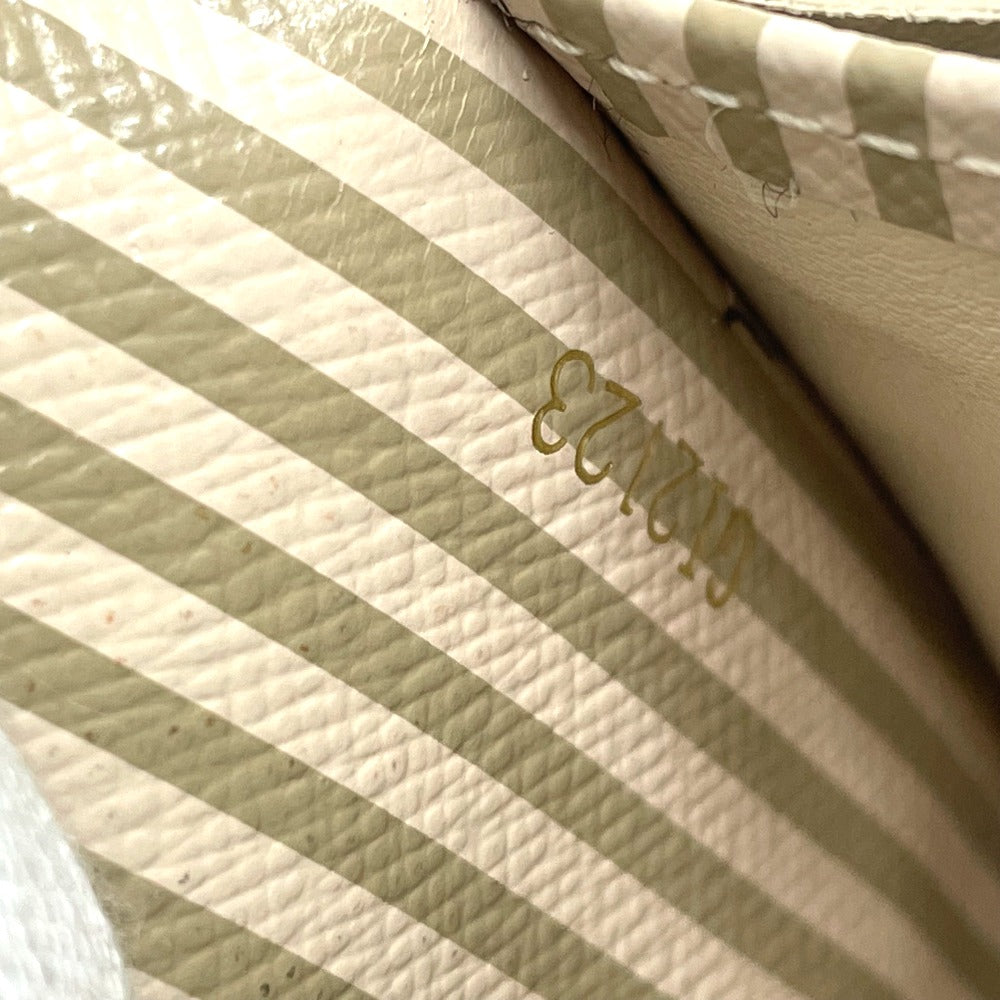 LOUIS VUITTON N63179 Damier Portefeuille Sarah Bifold Wallet, Long Wallet, Damier Canvas, Women's, Ebene, Brown