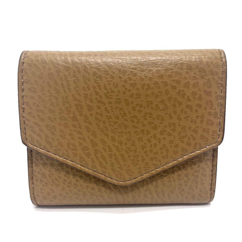 Maison Margiela S56UI0136 Envelope Wallet, Mini Wallet, Tri-fold Leather Wallet, Women's, Beige