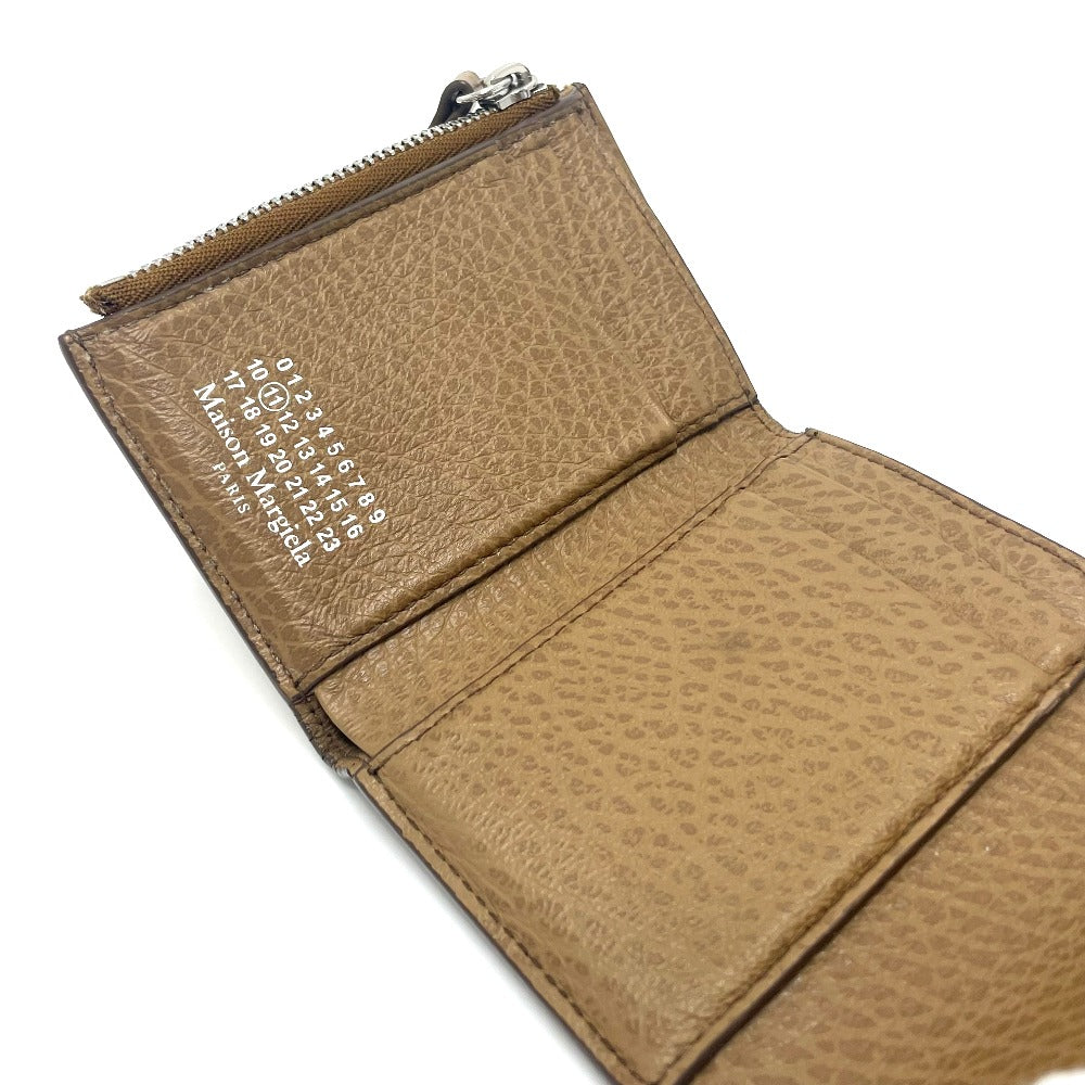 Maison Margiela S56UI0136 Envelope Wallet, Mini Wallet, Tri-fold Leather Wallet, Women's, Beige