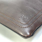 LOUIS VUITTON M93453 Utah Pochette, Shawnee MM, Crossbody Shoulder Bag, Utah Leather, Men's, Cafe Brown