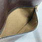 LOUIS VUITTON M93453 Utah Pochette, Shawnee MM, Crossbody Shoulder Bag, Utah Leather, Men's, Cafe Brown