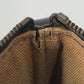 LOUIS VUITTON M93453 Utah Pochette, Shawnee MM, Crossbody Shoulder Bag, Utah Leather, Men's, Cafe Brown