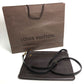 LOUIS VUITTON M93453 Utah Pochette, Shawnee MM, Crossbody Shoulder Bag, Utah Leather, Men's, Cafe Brown