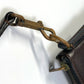 LOUIS VUITTON M93453 Utah Pochette, Shawnee MM, Crossbody Shoulder Bag, Utah Leather, Men's, Cafe Brown