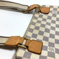 LOUIS VUITTON N51112 Damier Azur Pochette Bosphore Crossbody Shoulder Bag in Damier Azur Canvas, Women's, Azure White