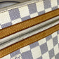 LOUIS VUITTON N51112 Damier Azur Pochette Bosphore Crossbody Shoulder Bag in Damier Azur Canvas, Women's, Azure White