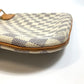 LOUIS VUITTON N51112 Damier Azur Pochette Bosphore Crossbody Shoulder Bag in Damier Azur Canvas, Women's, Azure White