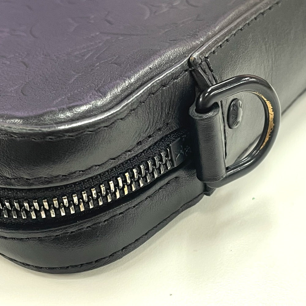 LOUIS VUITTON M69827 モノグラムシャドウ デュオ メッセンジャー カバン 斜め掛け ボディバッグ モノグラムシャドウレザー メンズ ブラック