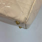 Dior Lady Dior Cannage 2-Way Shoulder Bag/Handbag in Patent Leather, Beige