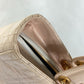 Dior Lady Dior Cannage 2-Way Shoulder Bag/Handbag in Patent Leather, Beige