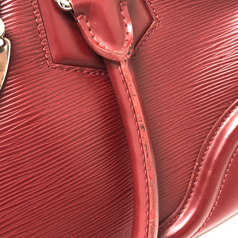 LOUIS VUITTON M5931M Epi Bowling Montaigne GM Mini Boston Bag, Shoulder Bag, Handbag, Epi Leather, Women's, Red