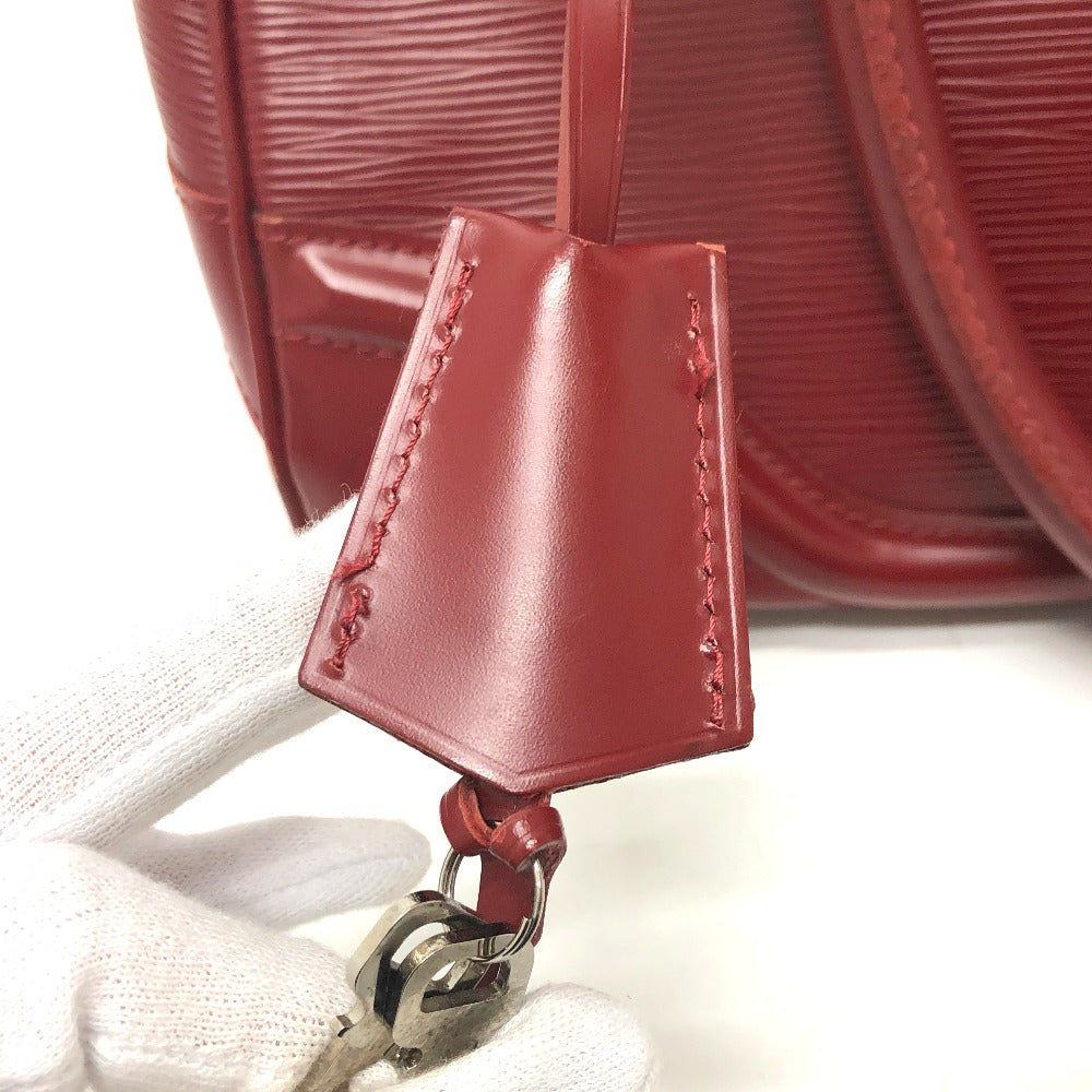 LOUIS VUITTON M5931M Epi Bowling Montaigne GM Mini Boston Bag, Shoulder Bag, Handbag, Epi Leather, Women's, Red