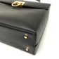 Salvatore Ferragamo ガンチーニ カバン 2WAY ハンドバッグ レザー レディース ブラック