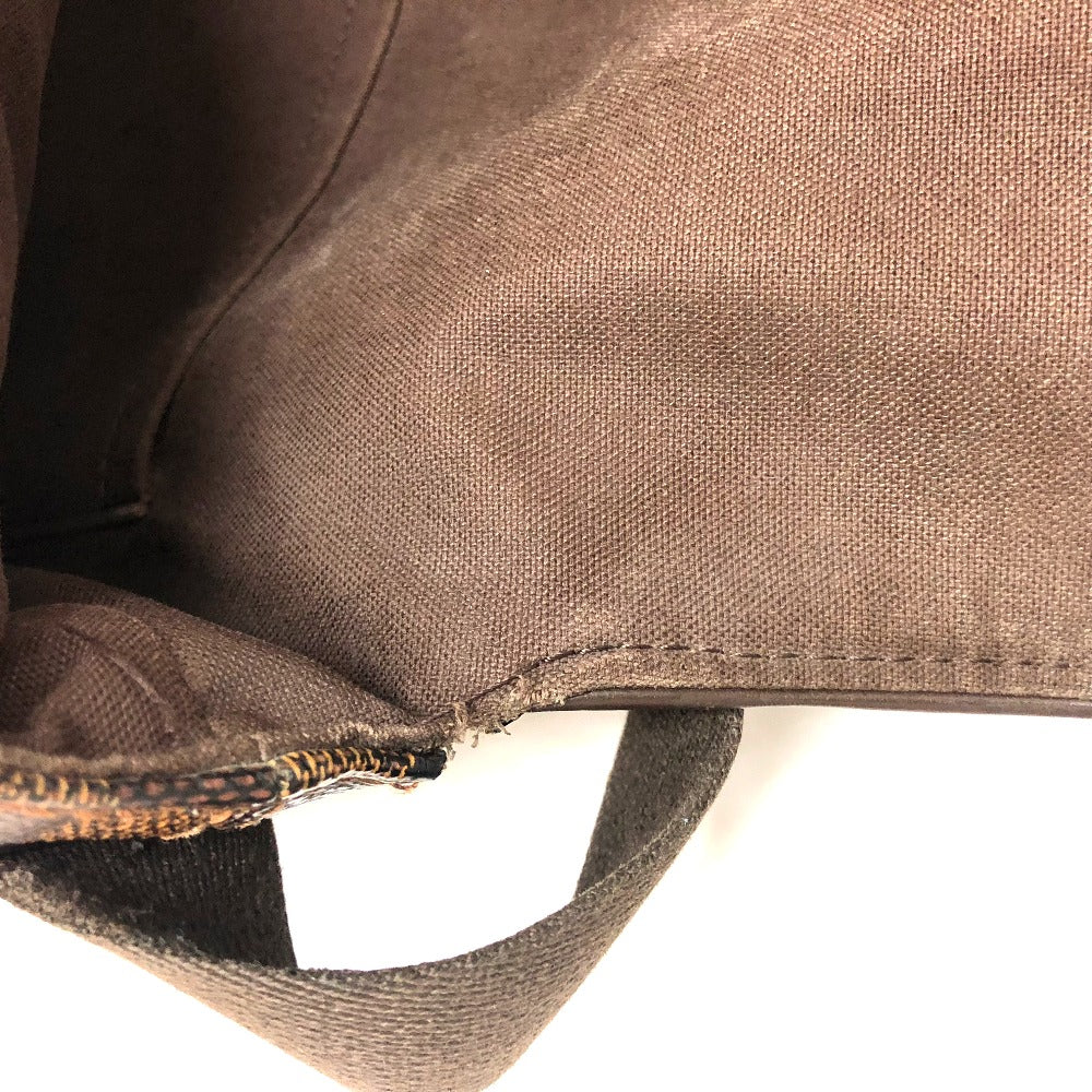 LOUIS VUITTON N51211 Damier Brooklyn MM Messenger Bag Shoulder Bag Damier Canvas Women's Ebene